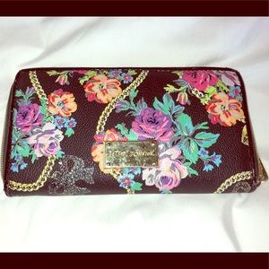 Betsey Johnson wallet and makeup bag